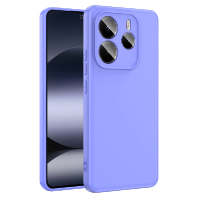 Xiaomi Redmi Note 14 5G Kılıf Zore Mara Lansman Kapak Lila