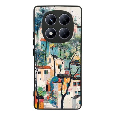 Xiaomi Redmi Note 14 Pro 4G Case with Camera Protection, Patterned Zore Lusi Cover Evler