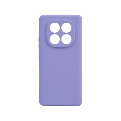 Xiaomi Redmi Note 14 Pro 4G Case Zore Biye Silicone Lila