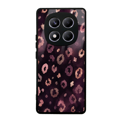 Xiaomi Redmi Note 14 Pro 4G Kılıf Kamera Korumalı Desenli Zore Lusi Kapak Pembe Leopar