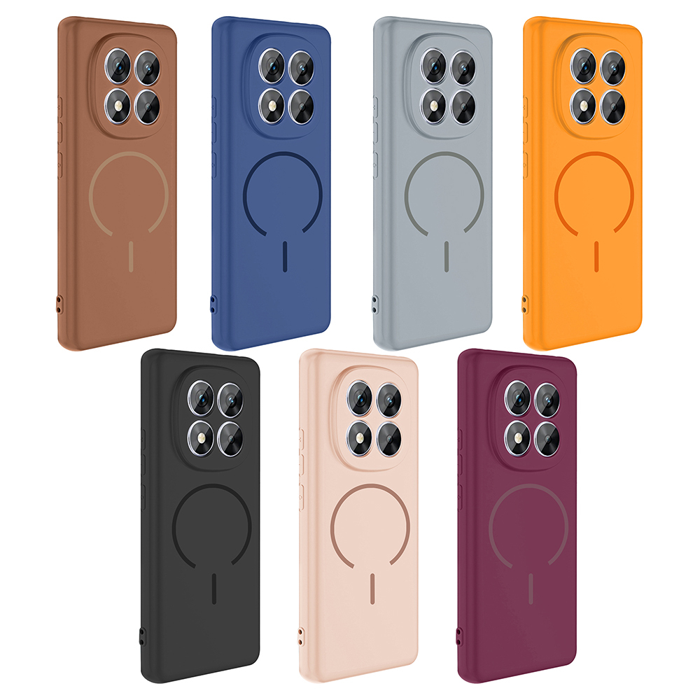 Xiaomi Redmi Note 14 Pro 4G Kılıf M-safe Şarj Özellikli Zore Meta Kapak - 23