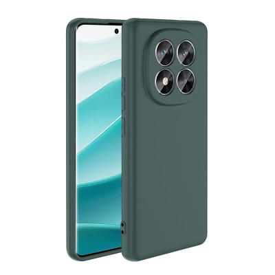 Xiaomi Redmi Note 14 Pro 4G Kılıf Zore Mara Lansman Kapak Koyu Yeşil
