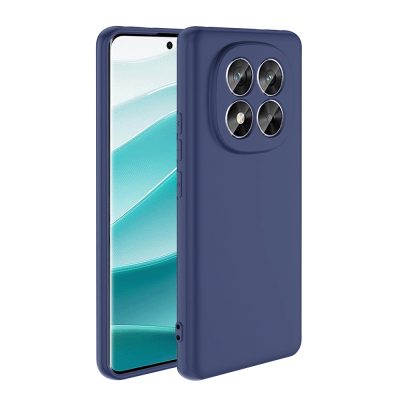 Xiaomi Redmi Note 14 Pro 4G Kılıf Zore Mara Lansman Kapak Lacivert