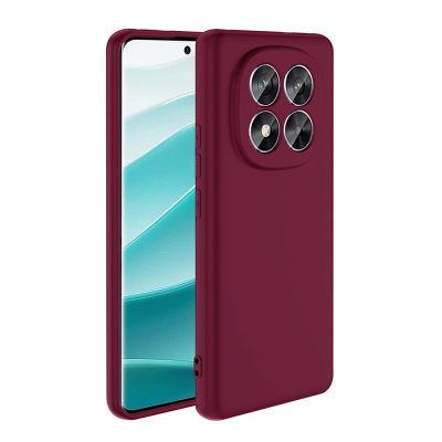 Xiaomi Redmi Note 14 Pro 4G Kılıf Zore Mara Lansman Kapak Koyu Mor