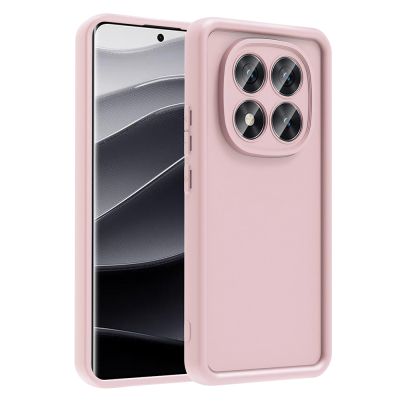 Xiaomi Redmi Note 14 Pro 5G Kılıf Kamera Korumalı Zore Ananas Kapak Pembe