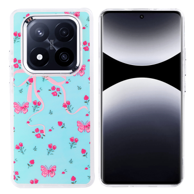 Xiaomi Redmi Note 14 Pro Plus Case Airbag Design Zore Hadra Cover Kelebek