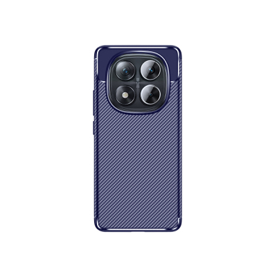 Xiaomi Redmi Note 14 Pro Plus Kılıf Zore Negro Silikon Kapak Lacivert