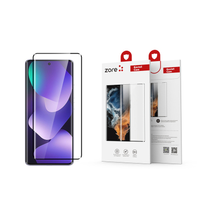 Xiaomi Redmi Note 15 4G Zore Full Yapışkanlı Cam Ekran Koruyucu Şeffaf
