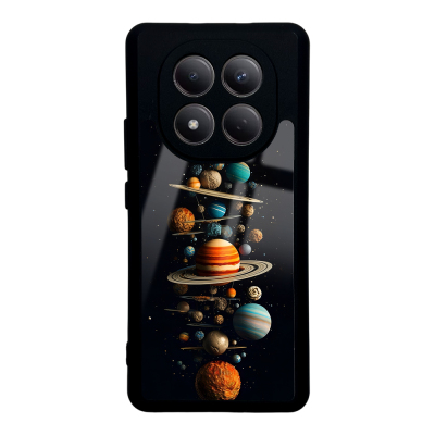Xiaomi Redmi Note 15 5G Kılıf Kamera Korumalı Desenli Zore Lusi Kapak Gezegen