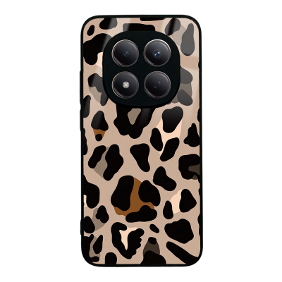 Xiaomi Redmi Note 15 Pro 4G Case with Camera Protection, Patterned Zore Lusi Cover Leopar