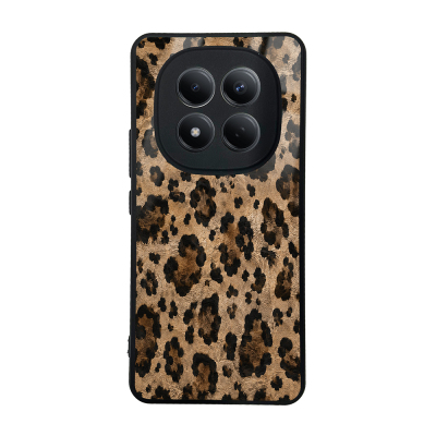 Xiaomi Redmi Note 15 Pro 4G Kılıf Kamera Korumalı Desenli Zore Lusi Kapak Kahve Leopar