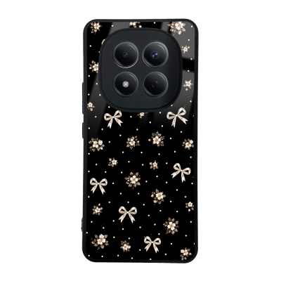 Xiaomi Redmi Note 15 Pro 4G Kılıf Kamera Korumalı Desenli Zore Lusi Kapak Gold Fiyonk