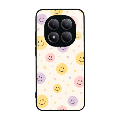 Xiaomi Redmi Note 15 Pro Case with Camera Protection, Patterned Zore Lusi Cover Gülen Yüzler