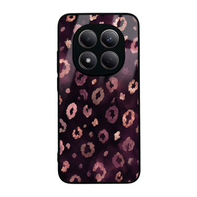 Xiaomi Redmi Note 15 Pro Kılıf Kamera Korumalı Desenli Zore Lusi Kapak Pembe Leopar