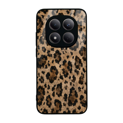 Xiaomi Redmi Note 15 Pro Kılıf Kamera Korumalı Desenli Zore Lusi Kapak Kahve Leopar