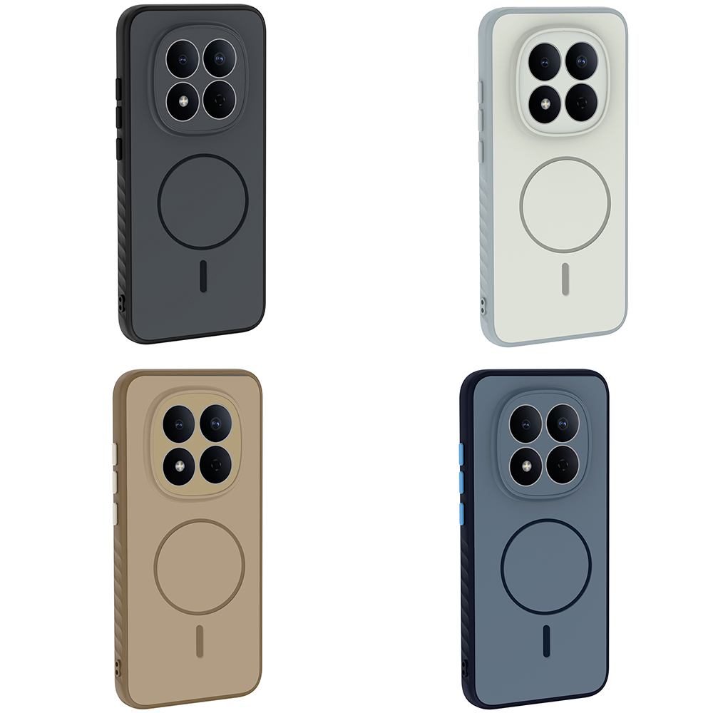 Xiaomi Redmi Note 15 Pro Kılıf M-safe Şarj Özellikli Zore Tea Kapak - 14