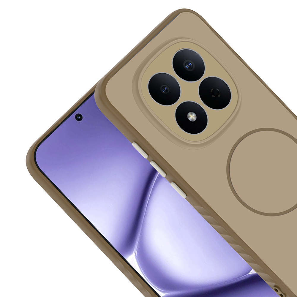 Xiaomi Redmi Note 15 Pro Kılıf M-safe Şarj Özellikli Zore Tea Kapak - 12