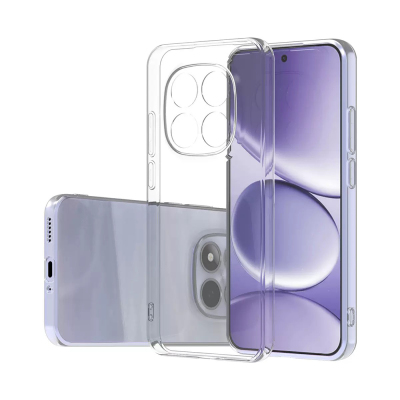 Xiaomi Redmi Note 15 Pro Plus Kılıf Zore Süper Silikon Kapak Şeffaf