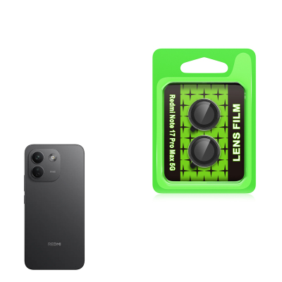 Xiaomi Redmi Note 17 Pro Max Zore CL-07 Camera Lens Protector Black