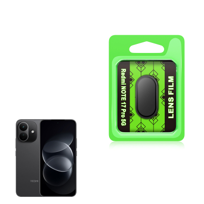 Xiaomi Redmi Note 17 Pro Zore CL-07 Camera Lens Protector Black