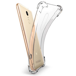 Xiaomi Redmi Note 3 Case Zore Nitro Shock Silicon Colorless