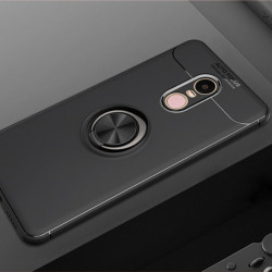 Xiaomi Redmi Note 4X Kılıf Zore Ravel Silikon Kapak Siyah