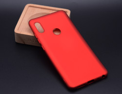 Xiaomi Redmi Note 5 Pro Kılıf Zore Premier Silikon Kapak Kırmızı