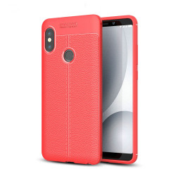 Xiaomi Redmi Note 5 Pro Kılıf Zore Niss Silikon Kapak Kırmızı