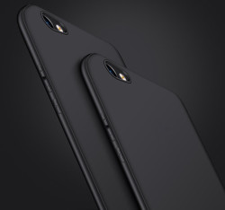 Xiaomi Redmi Note 5A Kılıf Zore İmax Silikon Kamera Korumalı Siyah
