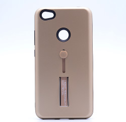 Xiaomi Redmi Note 5A Kılıf Zore Olive Standlı Kapak Gold