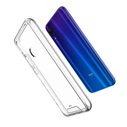 Xiaomi Redmi Note 7 Case Zore Gard Silicon Colorless