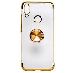 Xiaomi Redmi Note 7 Case Zore Gess Silicon Gold