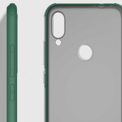 Xiaomi Redmi Note 7 Case Zore Odyo Silicon Dark Green