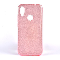 Xiaomi Redmi Note 7 Case Zore Shining Silicon Pink
