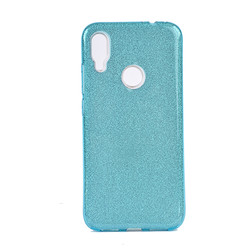 Xiaomi Redmi Note 7 Case Zore Shining Silicon Turquoise
