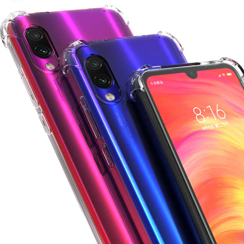 Xiaomi Redmi Note 7 Kılıf Zore Nitro Anti Shock Silikon - 3