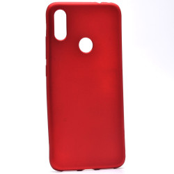 Xiaomi Redmi Note 7 Kılıf Zore Premier Silikon Kapak Kırmızı