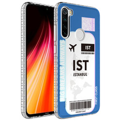 Xiaomi Redmi Note 8 Case Airbag Edge Colorful Patterned Silicone Zore Elegans Cover NO4
