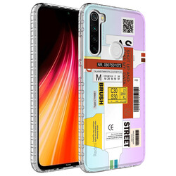 Xiaomi Redmi Note 8 Case Airbag Edge Colorful Patterned Silicone Zore Elegans Cover NO2