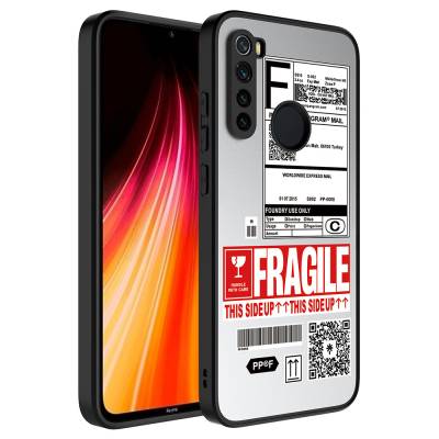 Xiaomi Redmi Note 8 Case Mirror Patterned Camera Protection Glossy Zore Mirror Cover Fragile