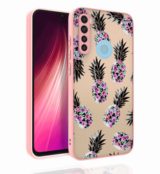 Xiaomi Redmi Note 8 Case Patterned Camera Protection Glossy Zore Nora Cover NO1