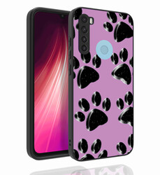 Xiaomi Redmi Note 8 Case Patterned Camera Protection Glossy Zore Nora Cover NO3