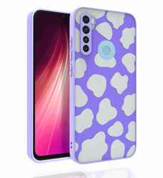 Xiaomi Redmi Note 8 Case Patterned Camera Protection Glossy Zore Nora Cover NO6