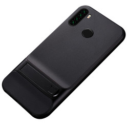 Xiaomi Redmi Note 8 Case Zore Stand Verus Cover Black