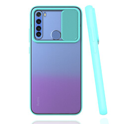 Xiaomi Redmi Note 8 Case Zore Lensi Cover Turquoise
