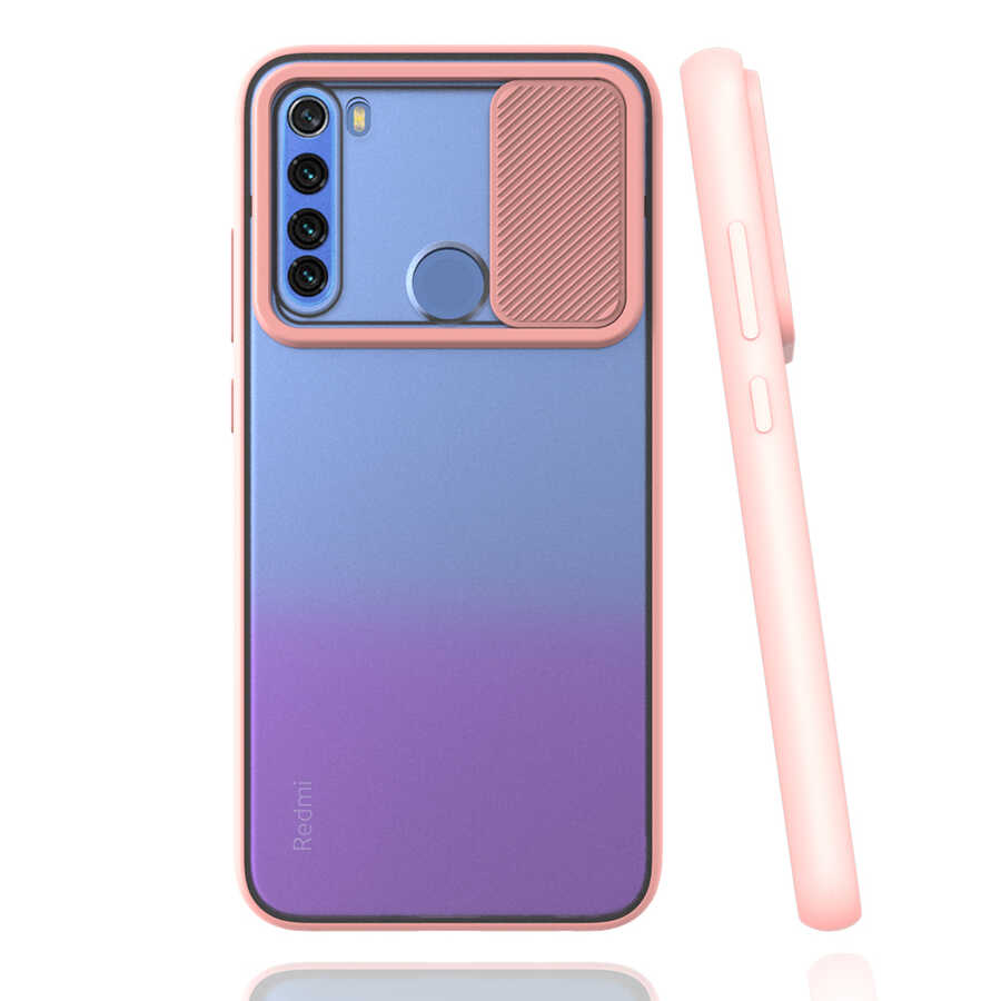 Xiaomi Redmi Note 8 Case Zore Lensi Cover - 7