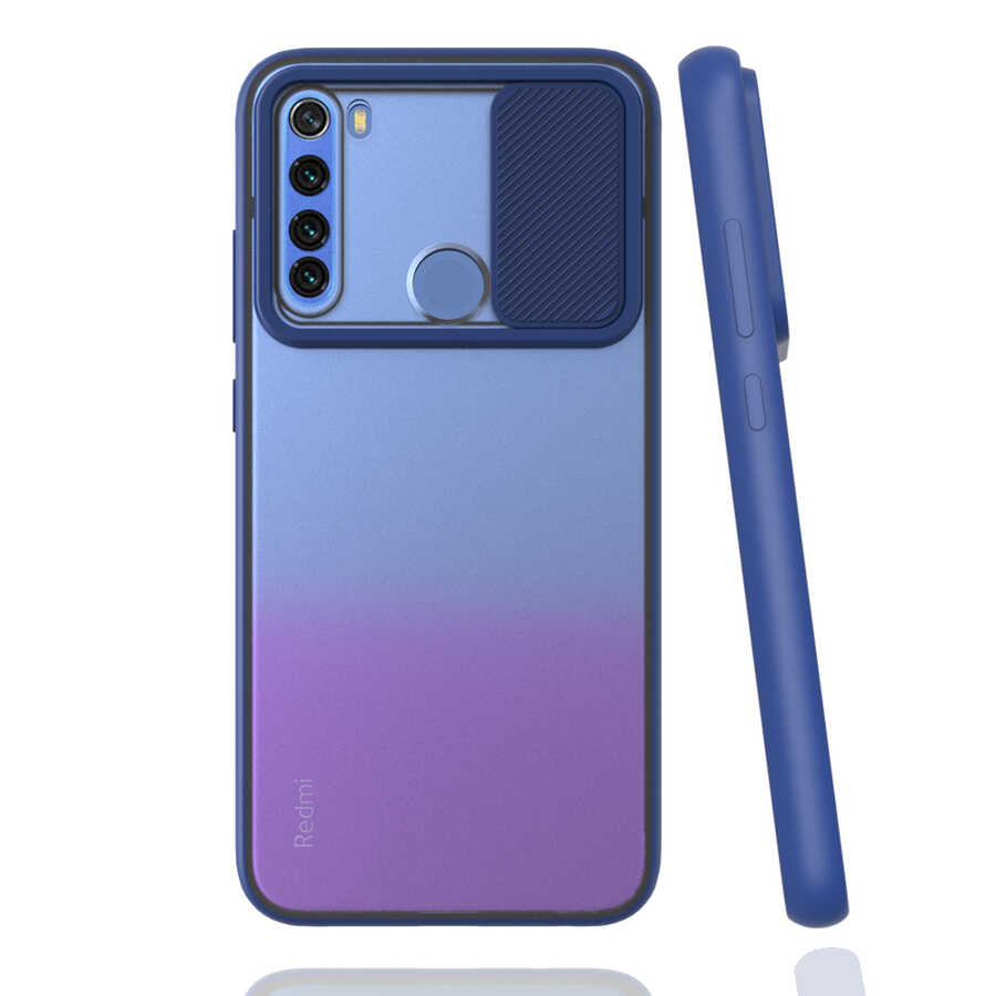 Xiaomi Redmi Note 8 Case Zore Lensi Cover - 9