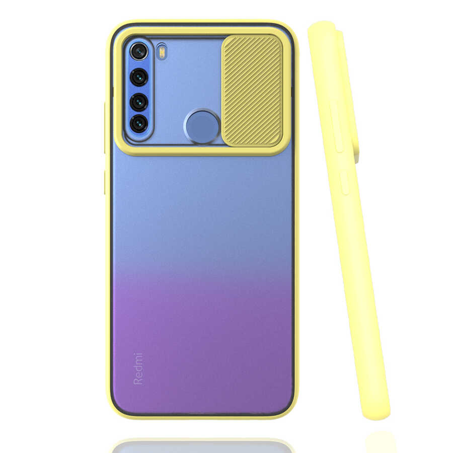 Xiaomi Redmi Note 8 Case Zore Lensi Cover - 11