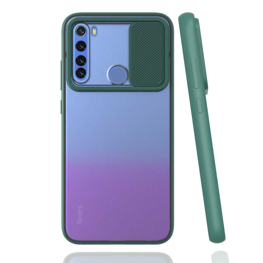 Xiaomi Redmi Note 8 Case Zore Lensi Cover - 6