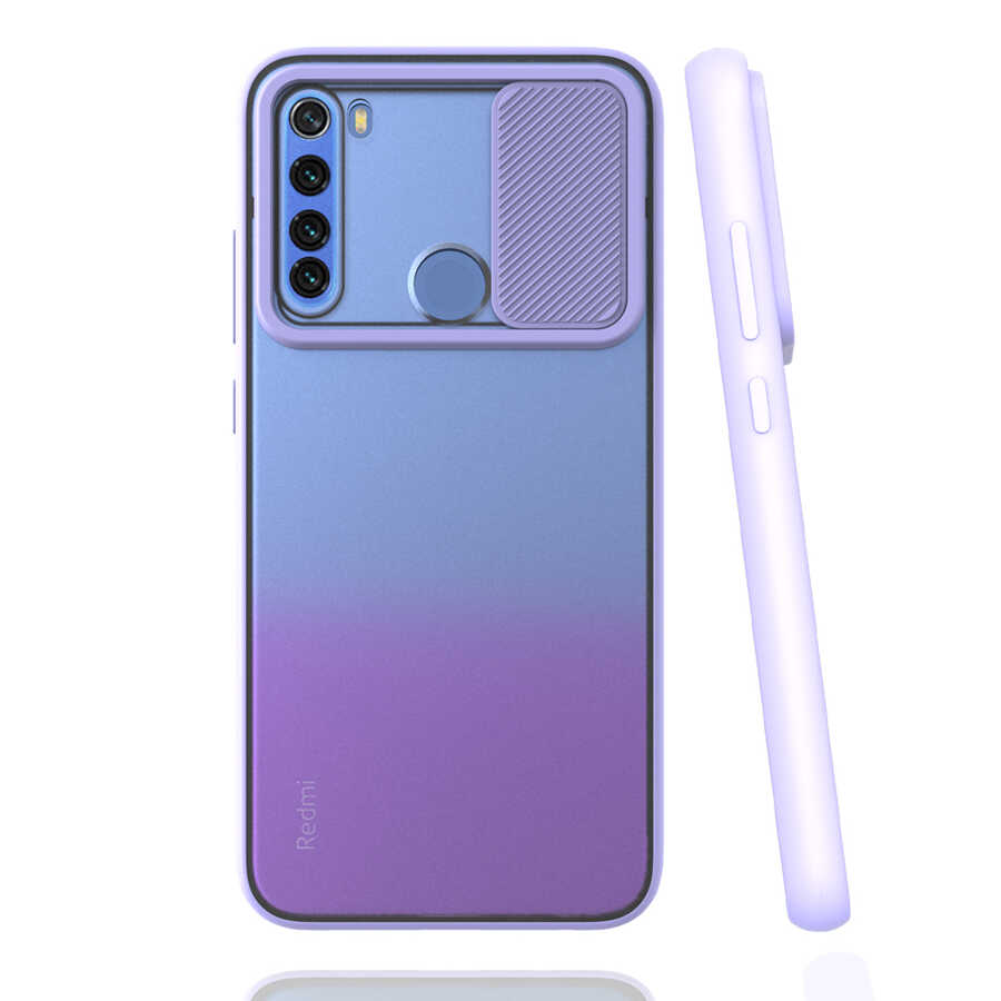 Xiaomi Redmi Note 8 Case Zore Lensi Cover - 3